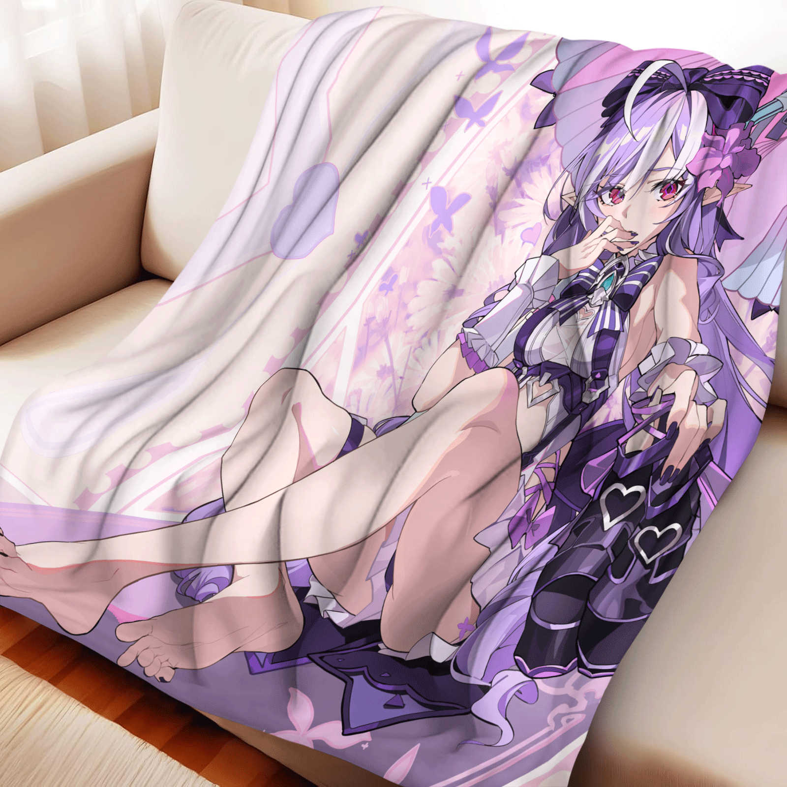 Cartoon Zenless Zone Zero  Fla - Christmas Throw Blanket のレビューと価格