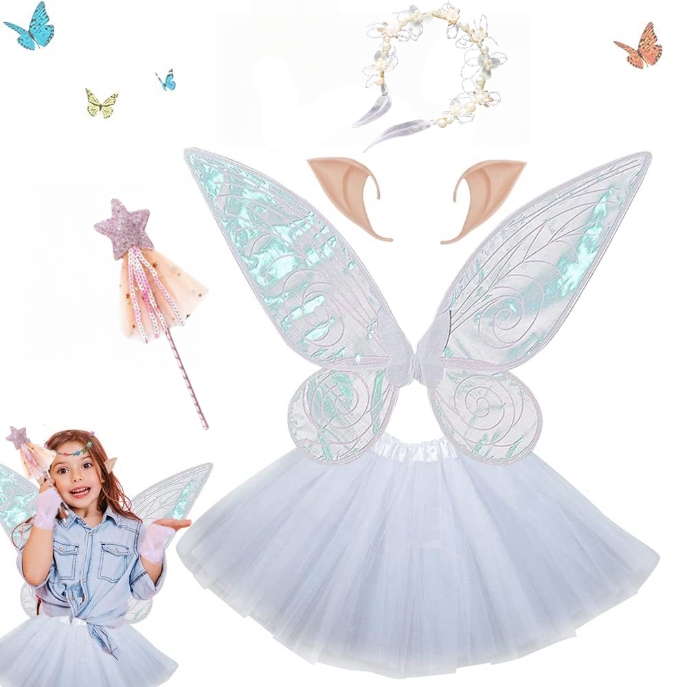 Princess Butterfly Fairy Wing  - Elf Costume Christmas のレビューと価格