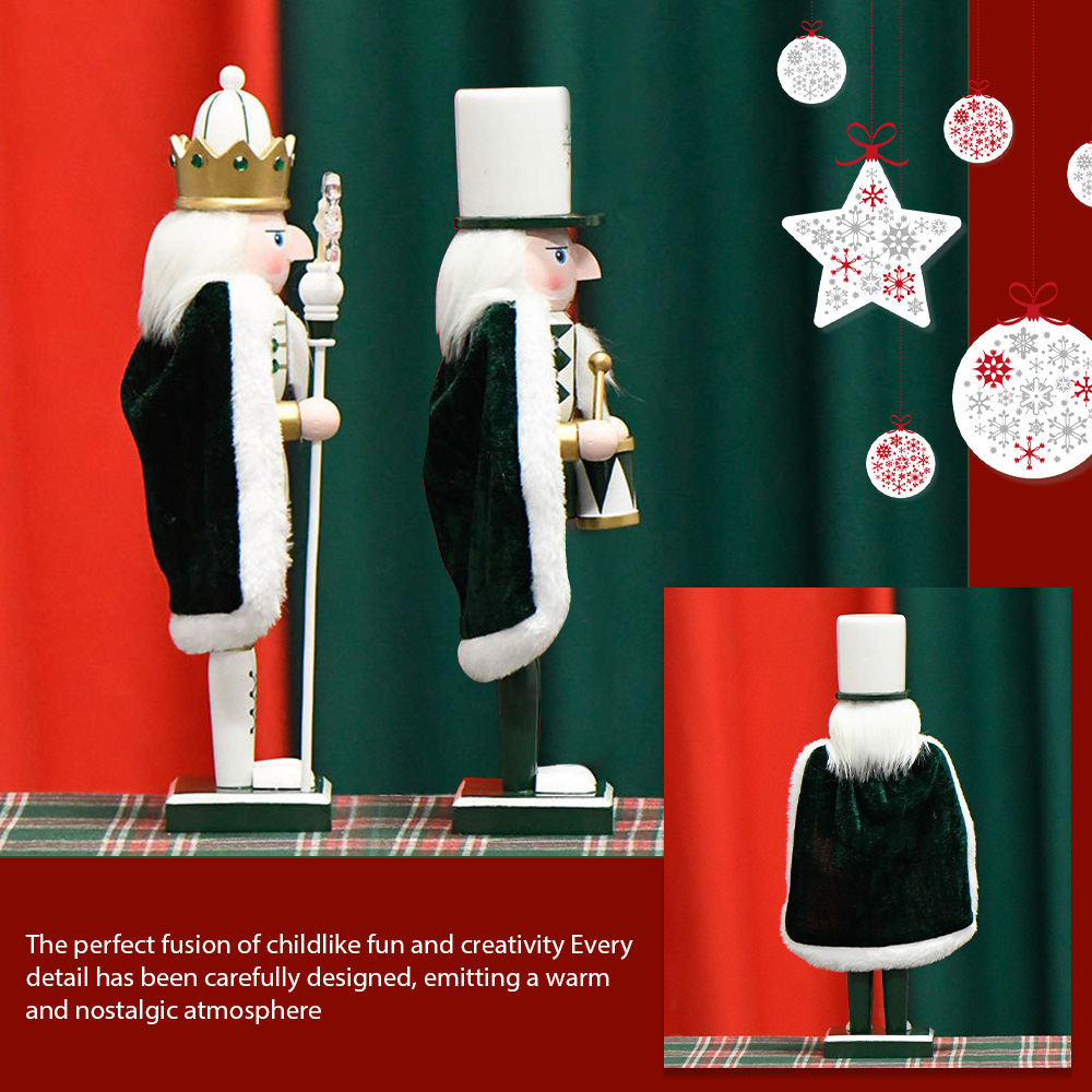 30CM Nutcracker snowflake cape - Nutcracker Figurine のレビューと価格