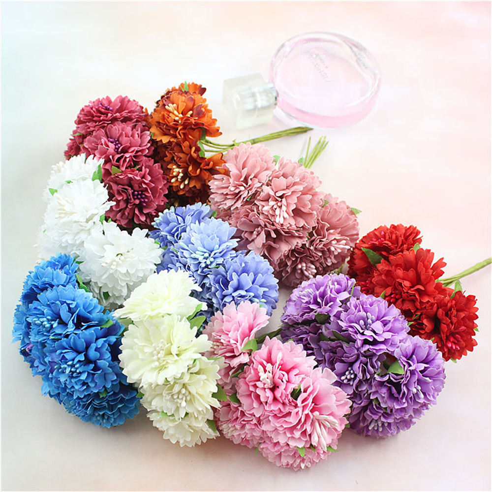 18PCS Bouquet Artificial Flowe - Christmas Wreath Fake のレビューと価格