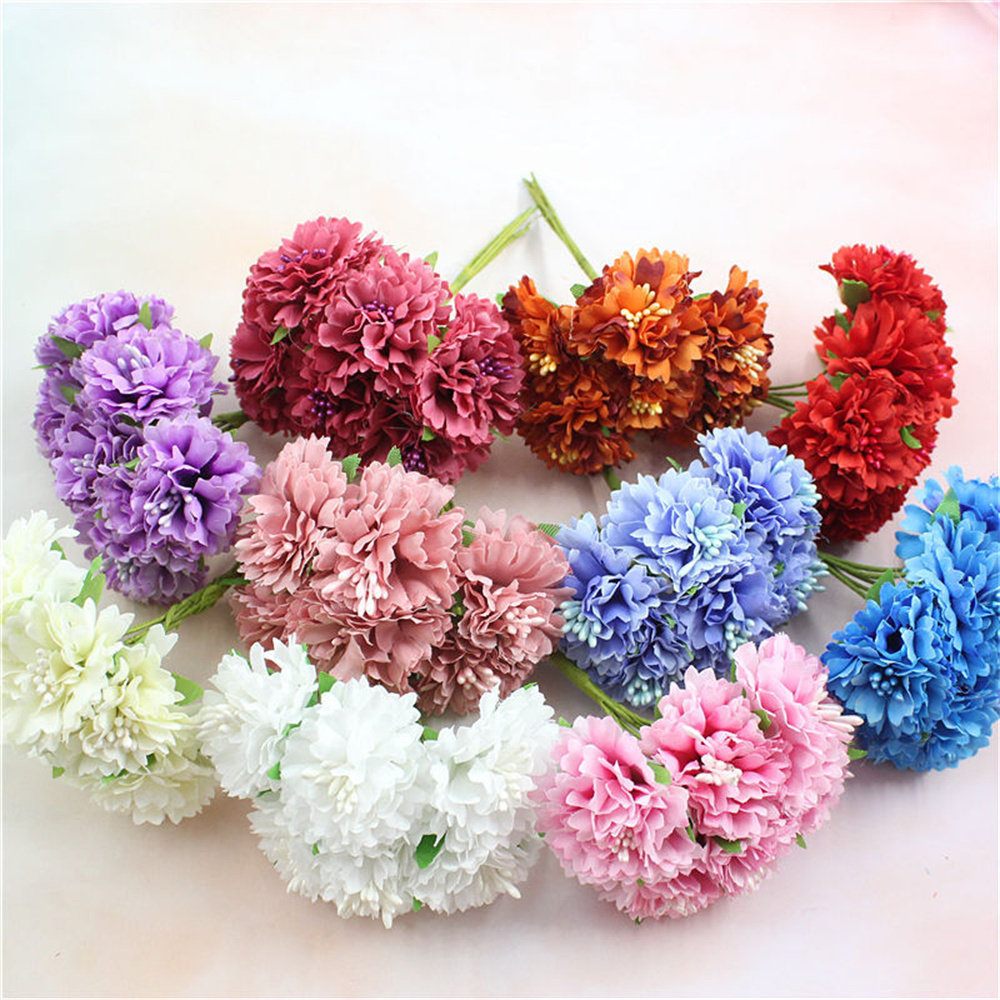18PCS Bouquet Artificial Flowe - Christmas Wreath Fake のレビューと価格