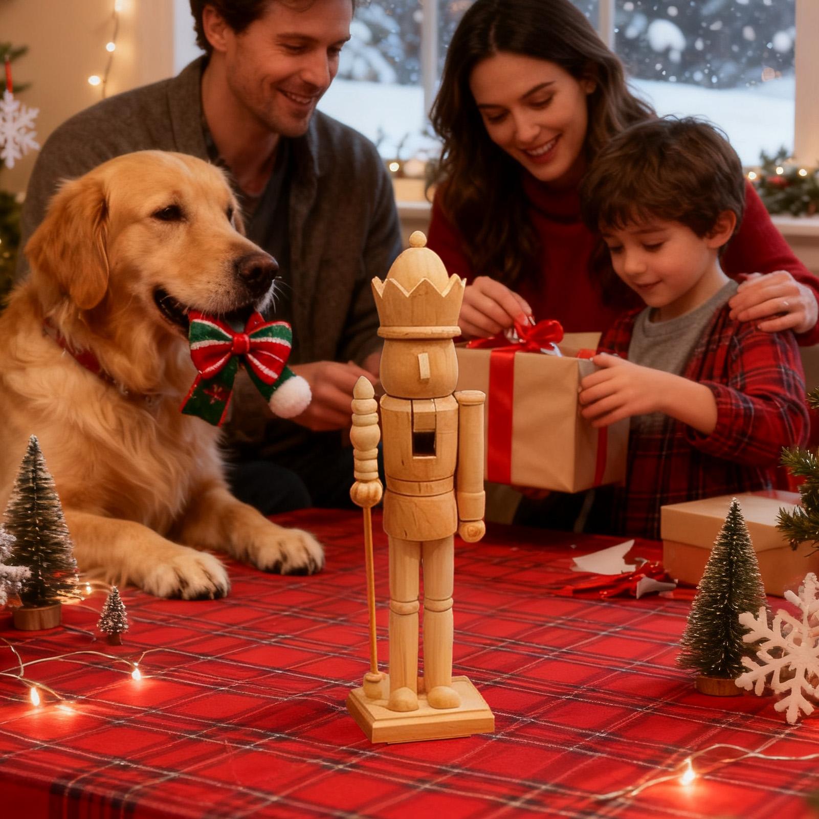 Nutcrackers Figures 38cm Woode - Nutcracker Figurine のレビューと価格