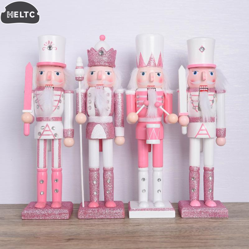 1Pcs 30CM Cartoon Walnut Soldi - Nutcracker Figurine のレビューと価格