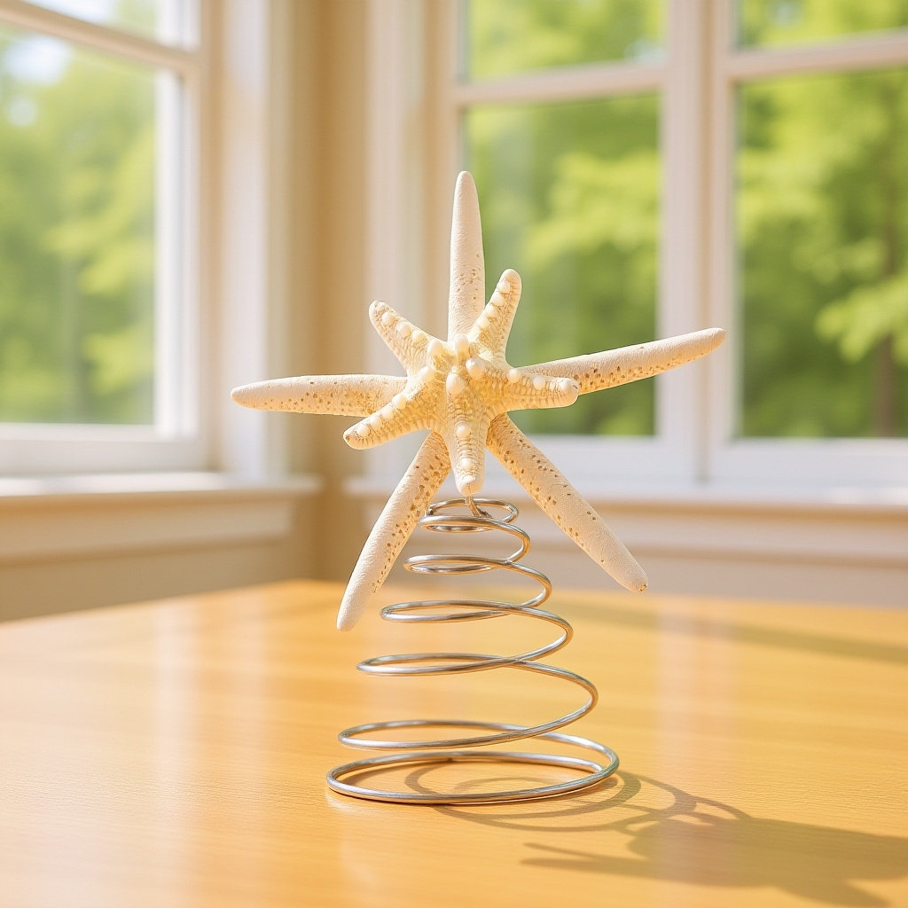 Beach-Themed Christmas Tree To - Star Tree Topper のレビューと価格