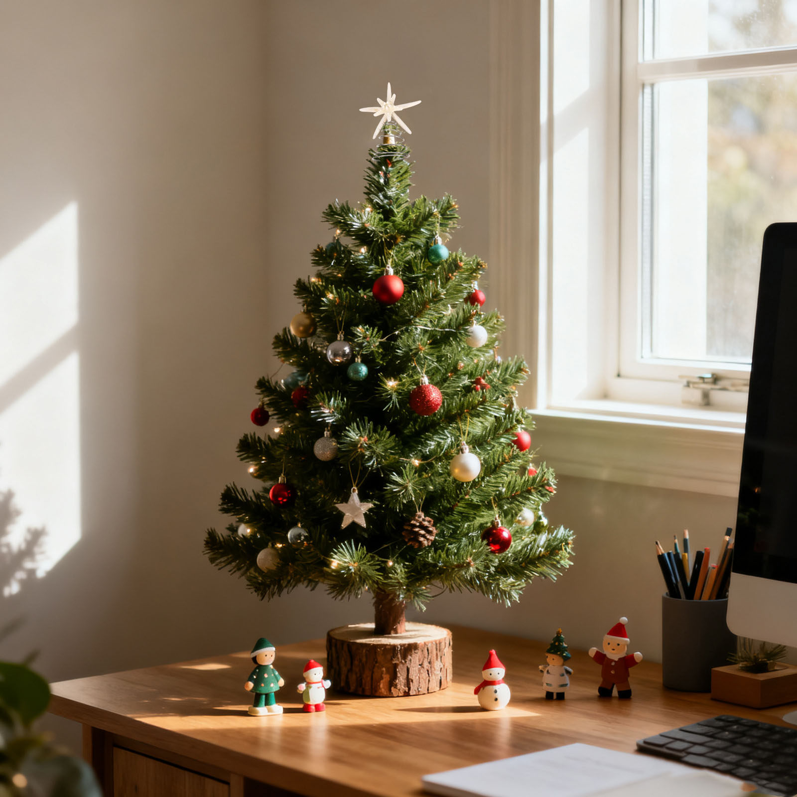 Beach-Themed Christmas Tree To - Star Tree Topper のレビューと価格
