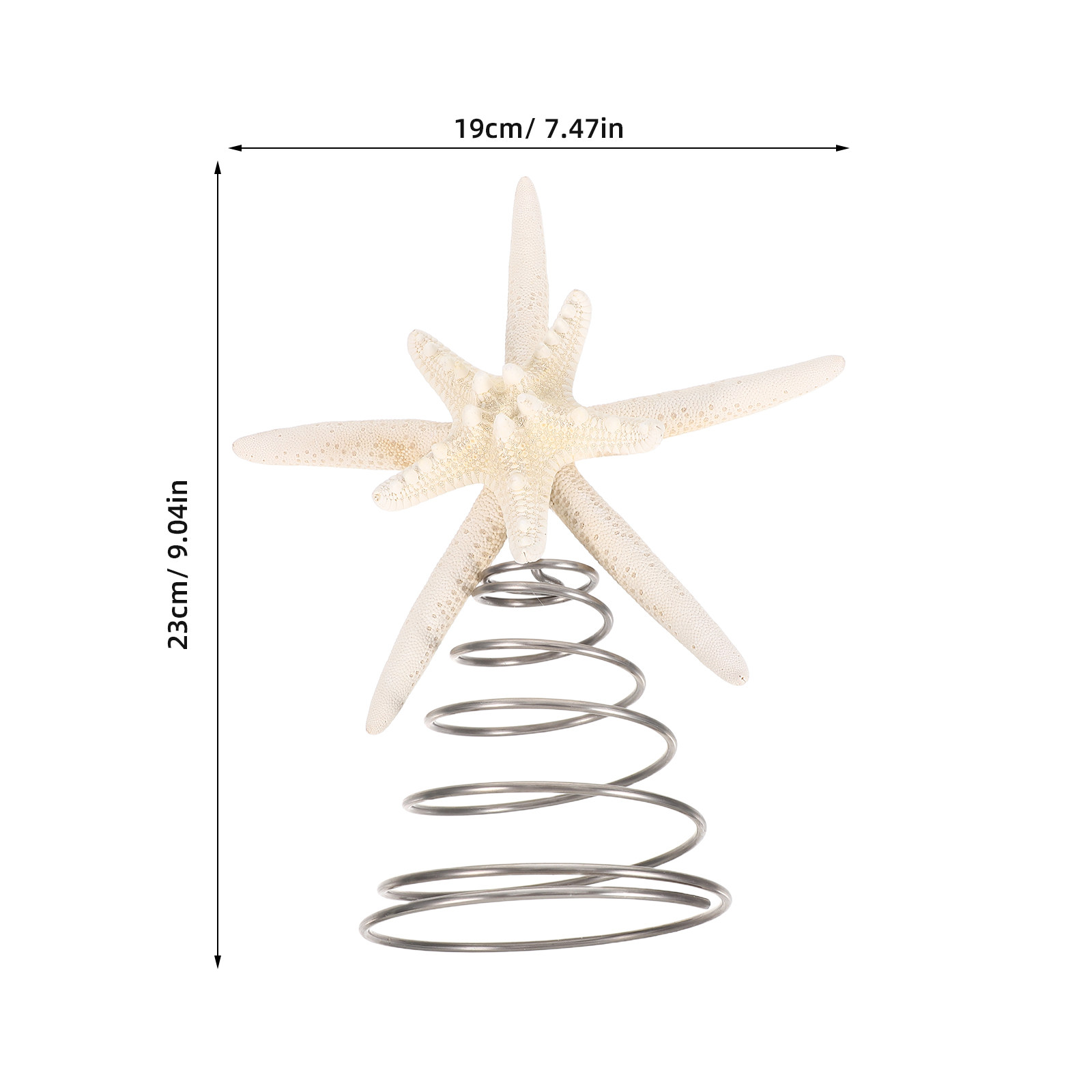 Beach-Themed Christmas Tree To - Star Tree Topper のレビューと価格