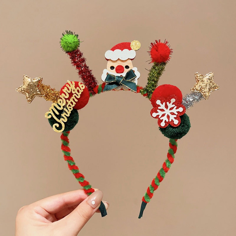 Plush LED Christmas Headband G - Reindeer Antlers Headband のレビューと価格