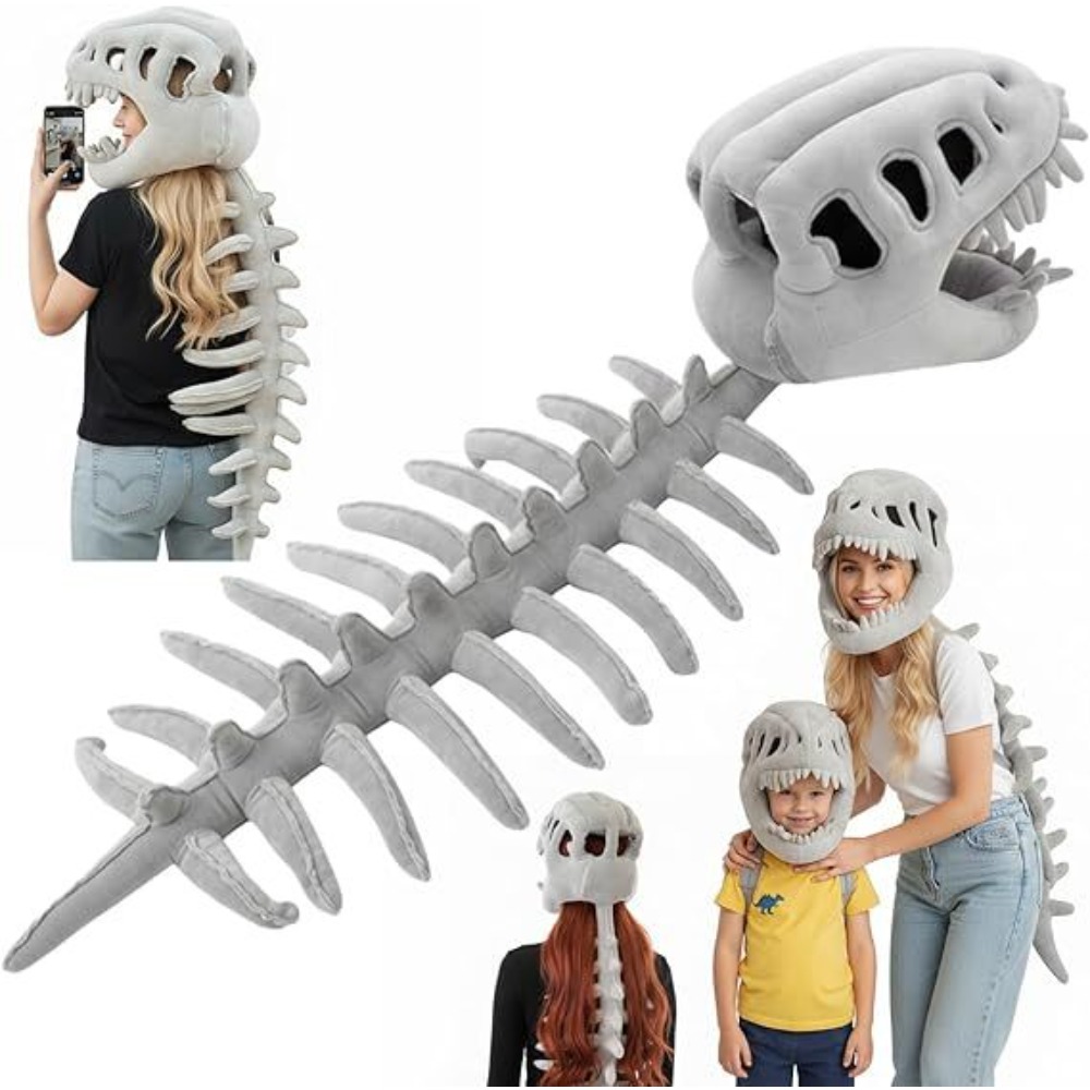 An interesting dinosaur skull  - Santa Hat Plush のレビューと価格
