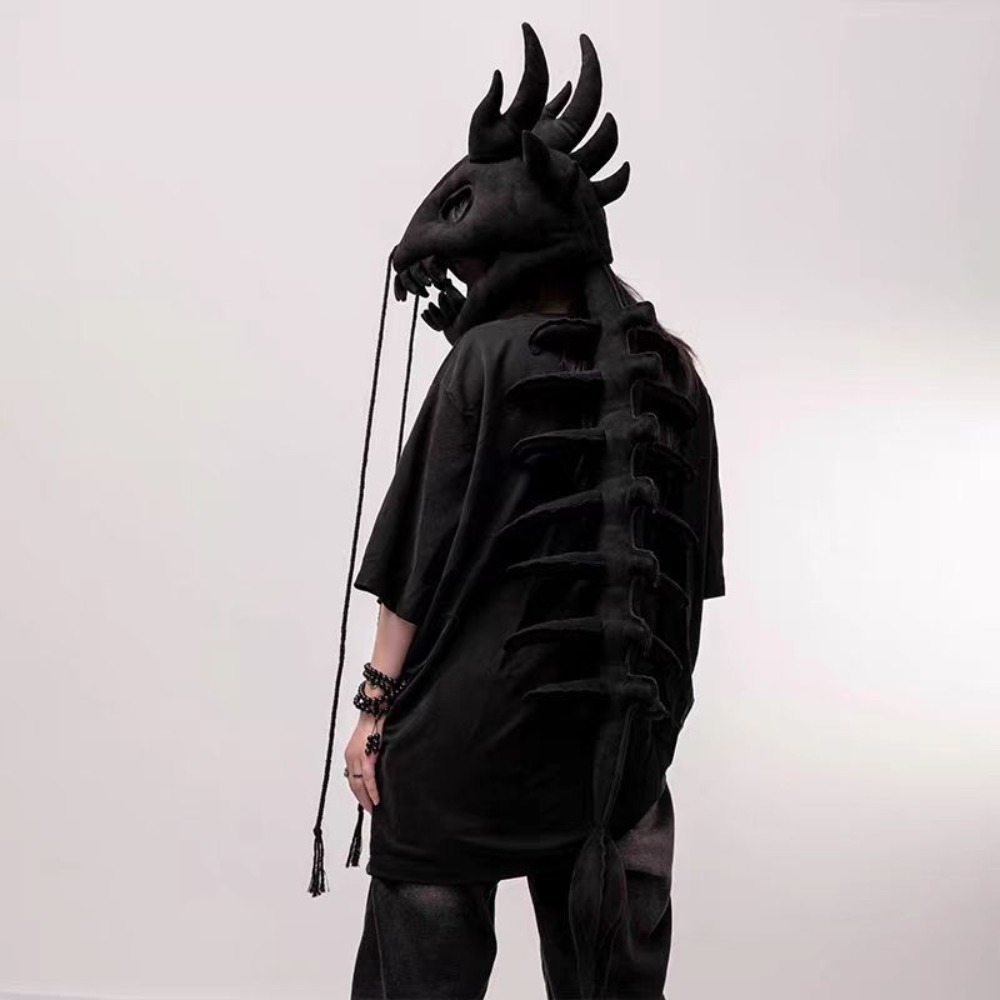 An interesting dinosaur skull  - Santa Hat Plush のレビューと価格