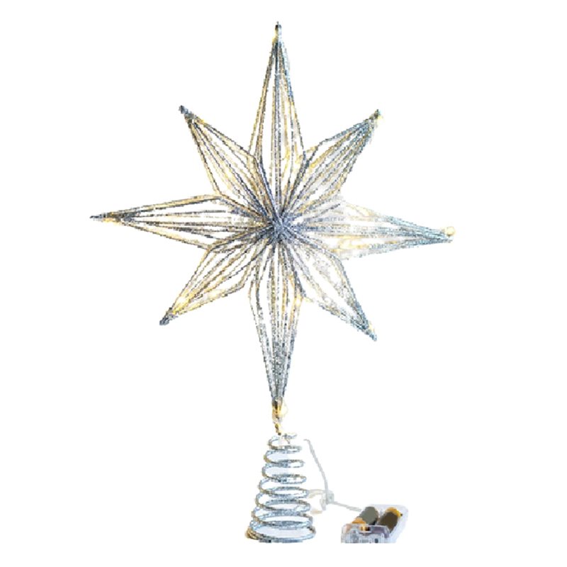 【LAST CHANCE】2X Christmas Tree - Star Tree Topper のレビューと価格