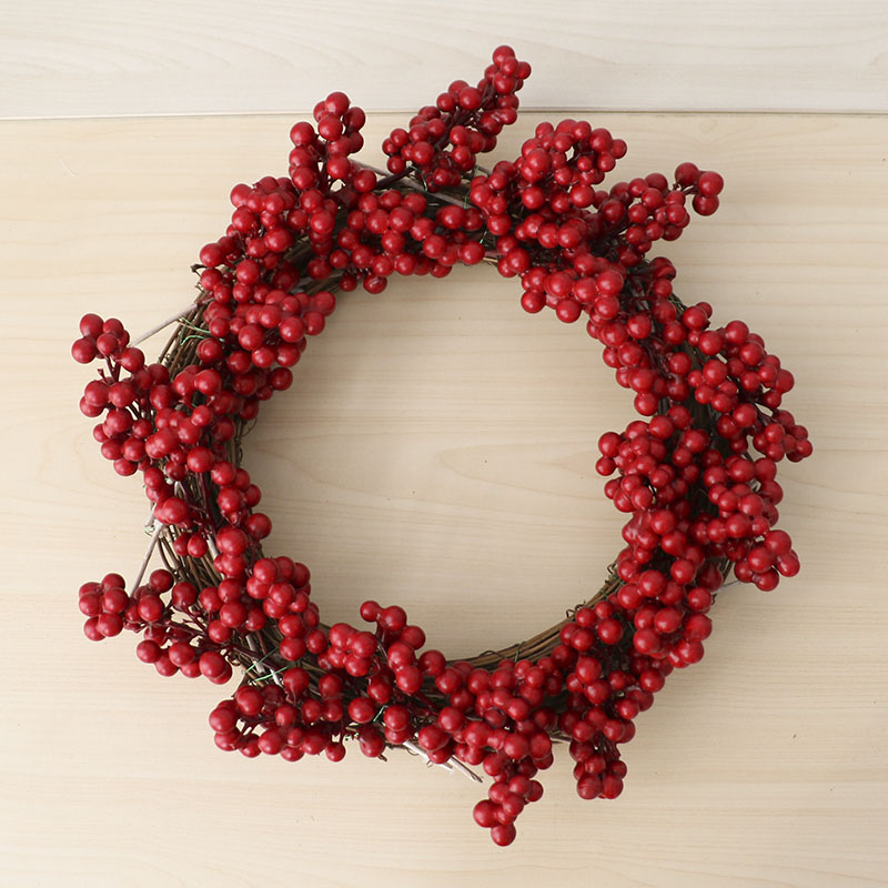 Artificial Berry Branch Decora - Christmas Wreath Fake のレビューと価格