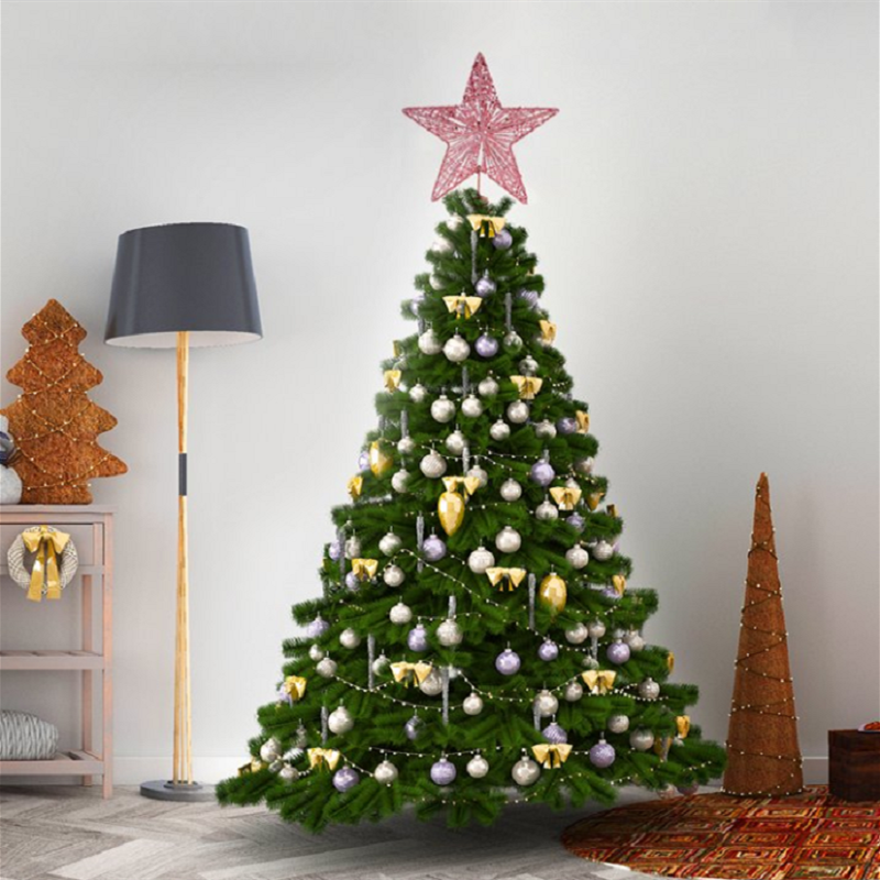 Christmas Pink Pentagon Top St - Star Tree Topper のレビューと価格