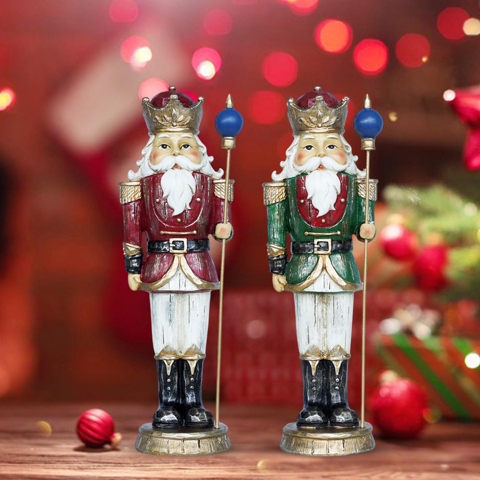 10 Inch Resin Christmas Nutcra - Nutcracker Figurine のレビューと価格