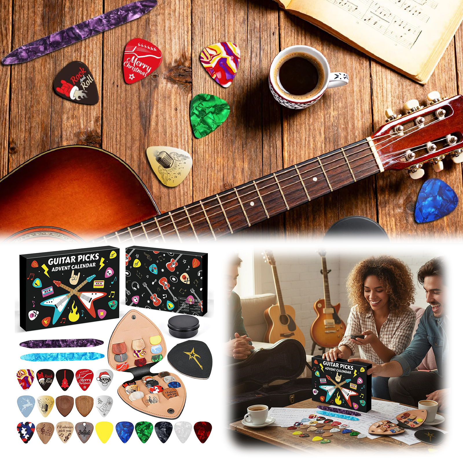 Guitar Picks Advent Calendar 2 - Advent Calendar Gift のレビューと価格