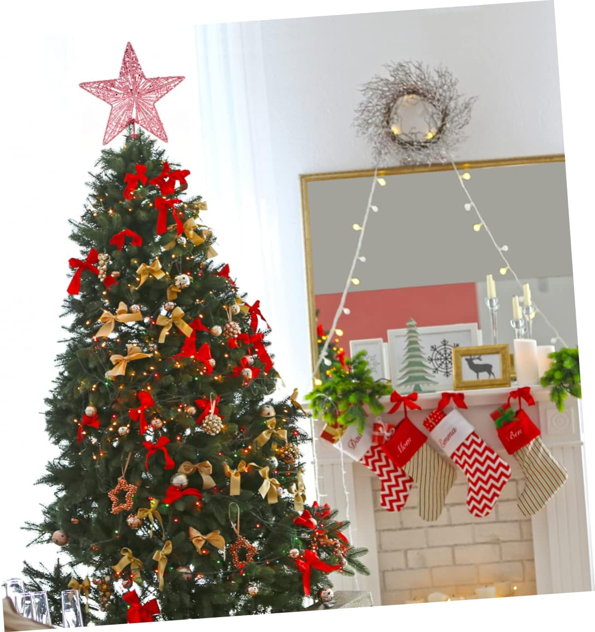 20Christmas Tree Topper Star G - Star Tree Topper のレビューと価格