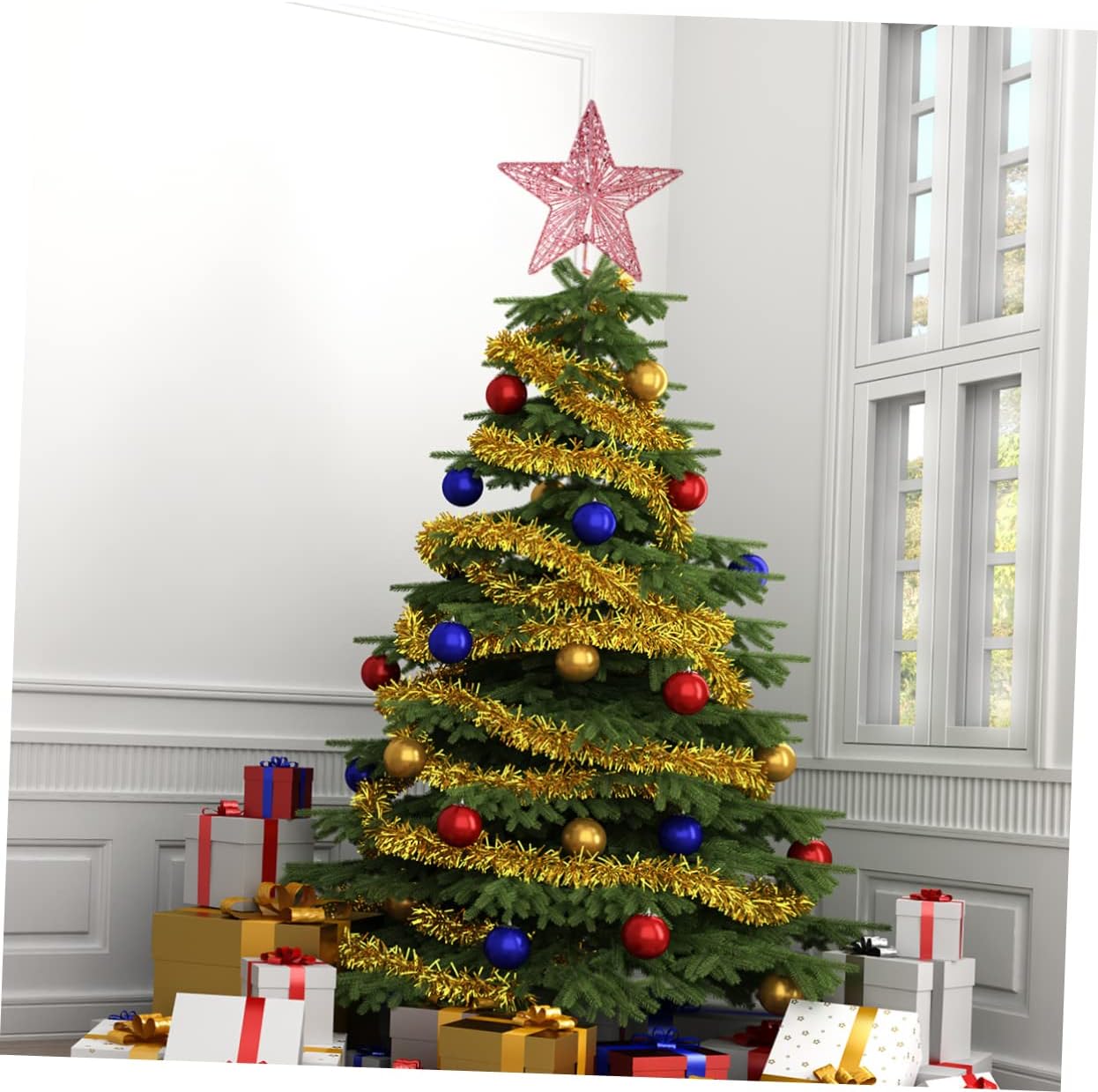 20Christmas Tree Topper Star G - Star Tree Topper のレビューと価格