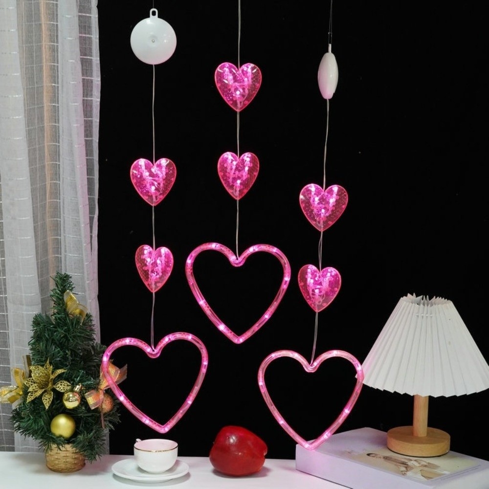 Creative Heart Curtain Fairy L - Led Fairy String Lights のレビューと価格
