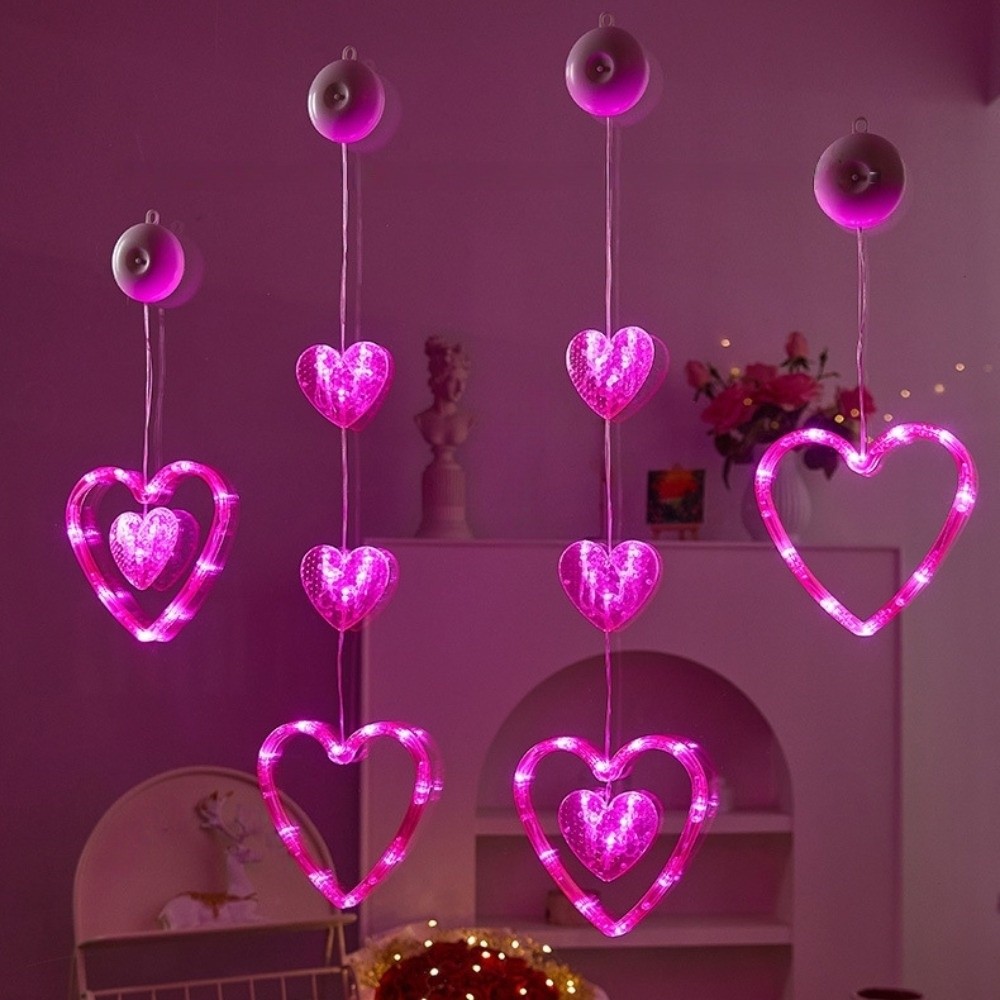 Creative Heart Curtain Fairy L - Led Fairy String Lights のレビューと価格