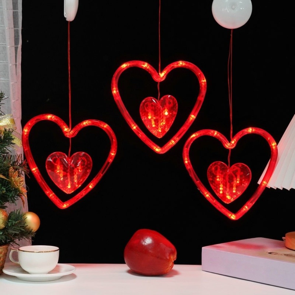 Creative Heart Curtain Fairy L - Led Fairy String Lights のレビューと価格