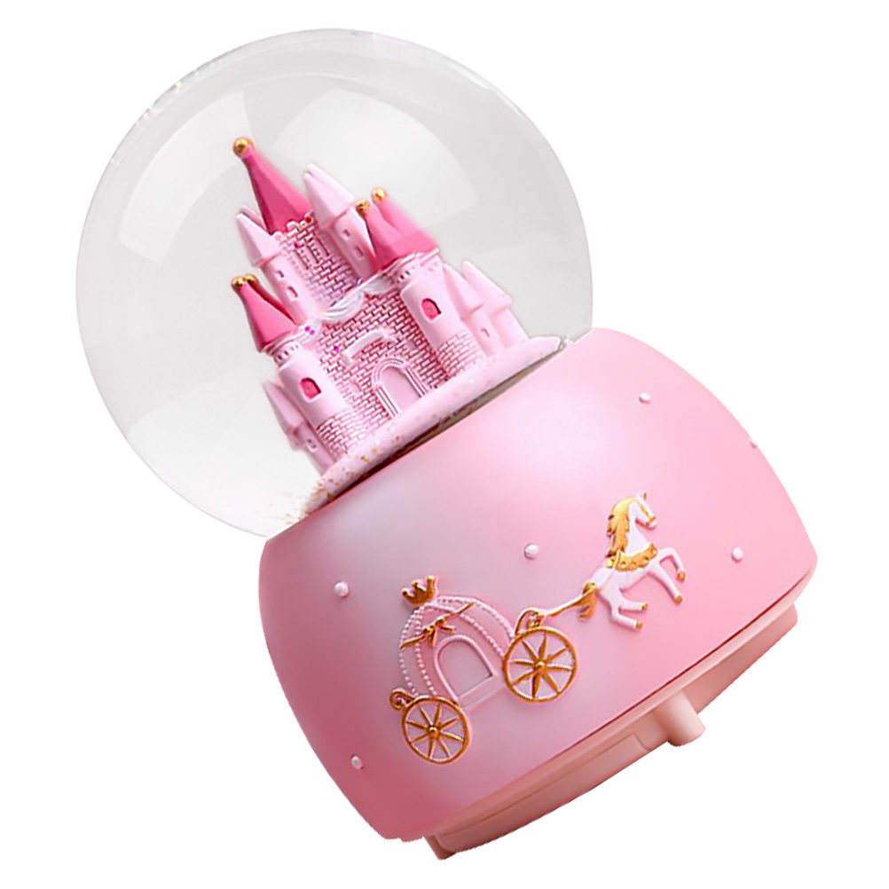 1Pcs Music Snow Globe Desktop  - Snow Globe Musical のレビューと価格