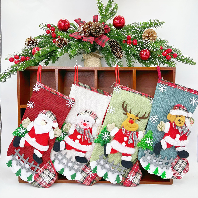 31cm Large Christmas Stockings - Christmas Stocking Hanging のレビューと価格