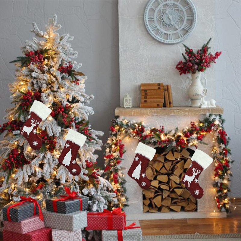 Christmas Socks With Led Light - Christmas Stocking Hanging のレビューと価格