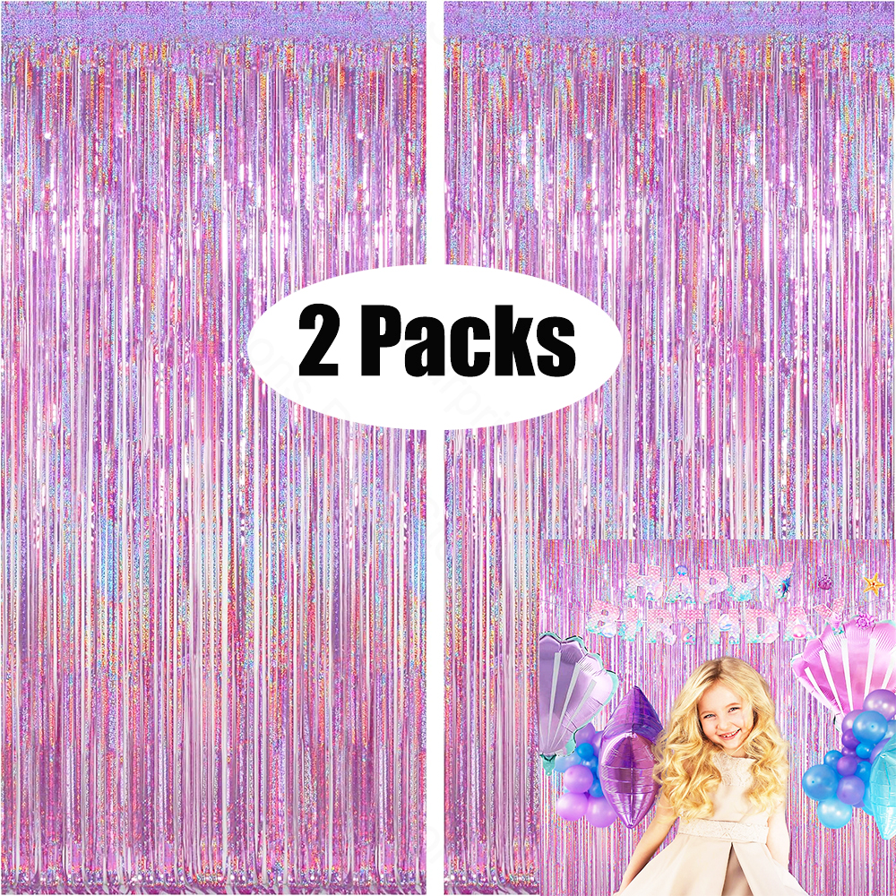 2Packs Shiny Metallic Tinsel F - Tinsel Garland Decoration のレビューと価格