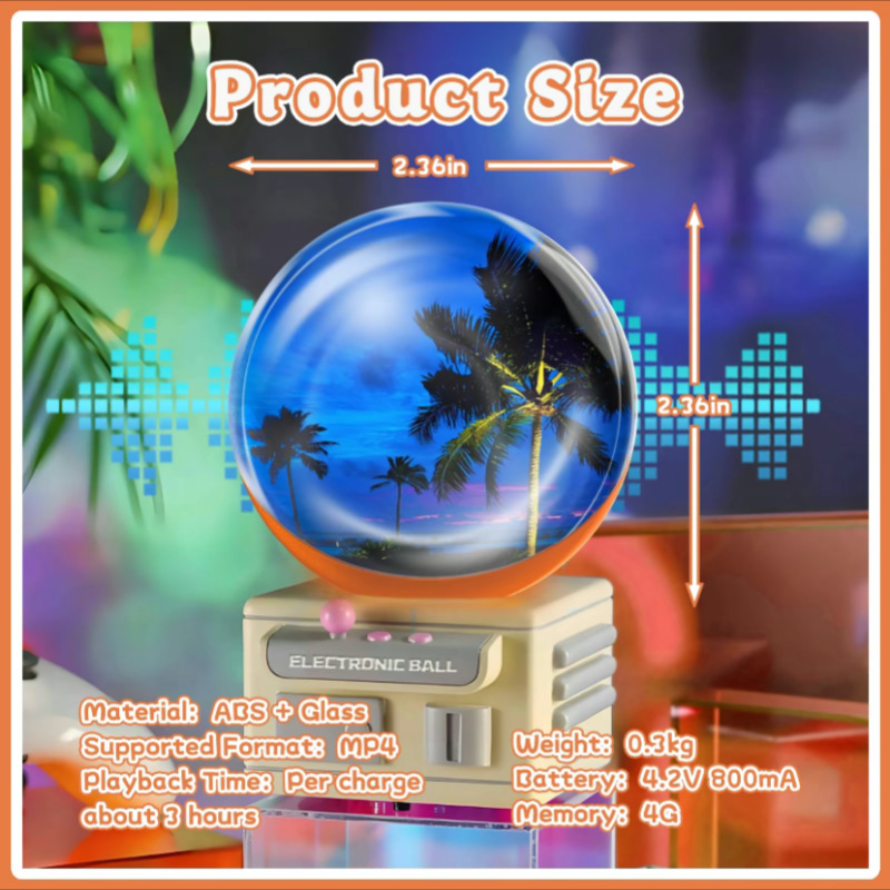 New Crystal Ball Decorative Ba - Snow Globe Musical のレビューと価格