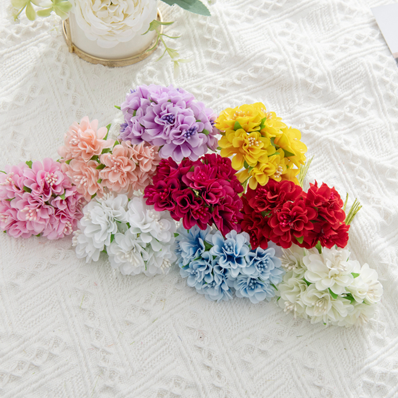 18Pcs Artificial Flowers Stame - Christmas Wreath Fake のレビューと価格
