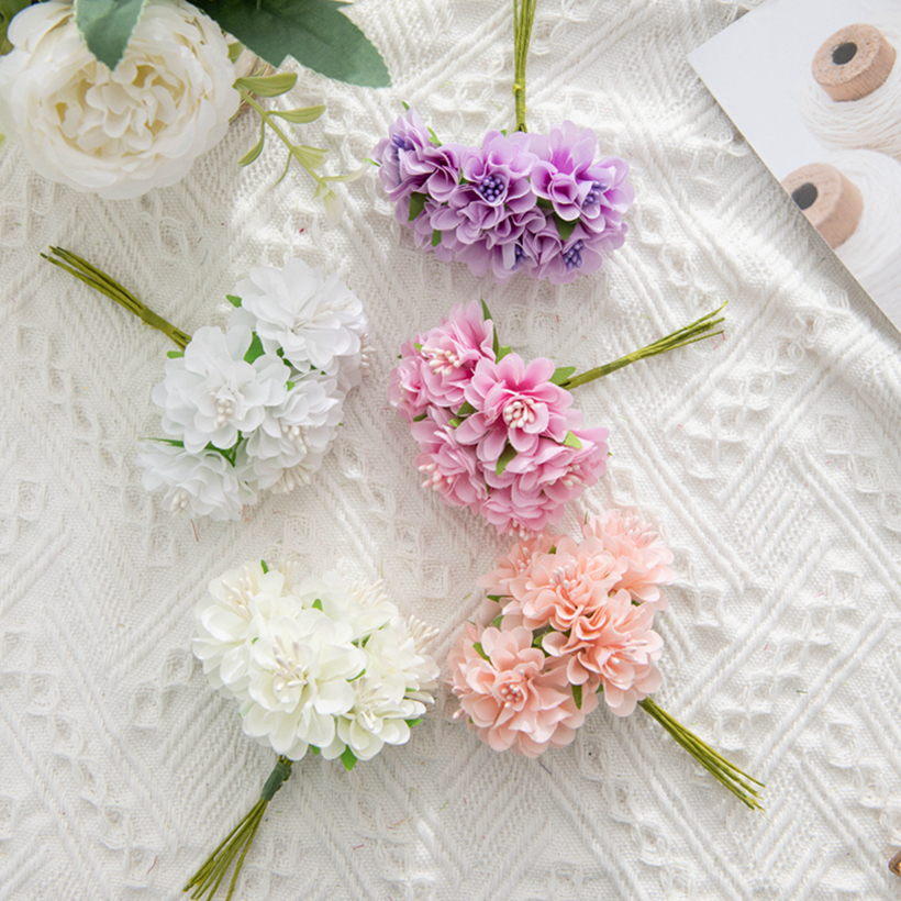 18Pcs Artificial Flowers Stame - Christmas Wreath Fake のレビューと価格
