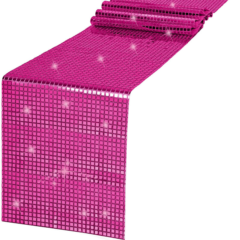 Shiny Mirror Gold/Silver Foil  - Christmas Table Runner のレビューと価格