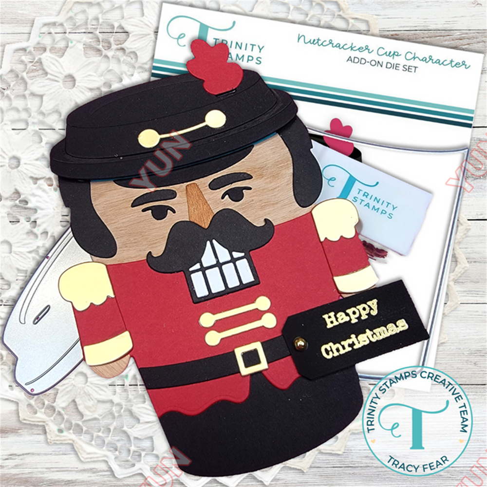 2025 New Metal Cutting Dies Ch - Nutcracker Figurine のレビューと価格