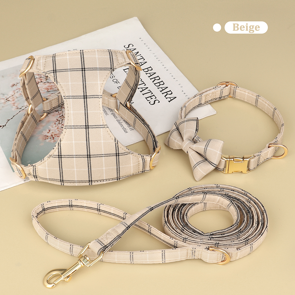 3pcs/set Dog Collar Harness le - Christmas Throw Blanket のレビューと価格
