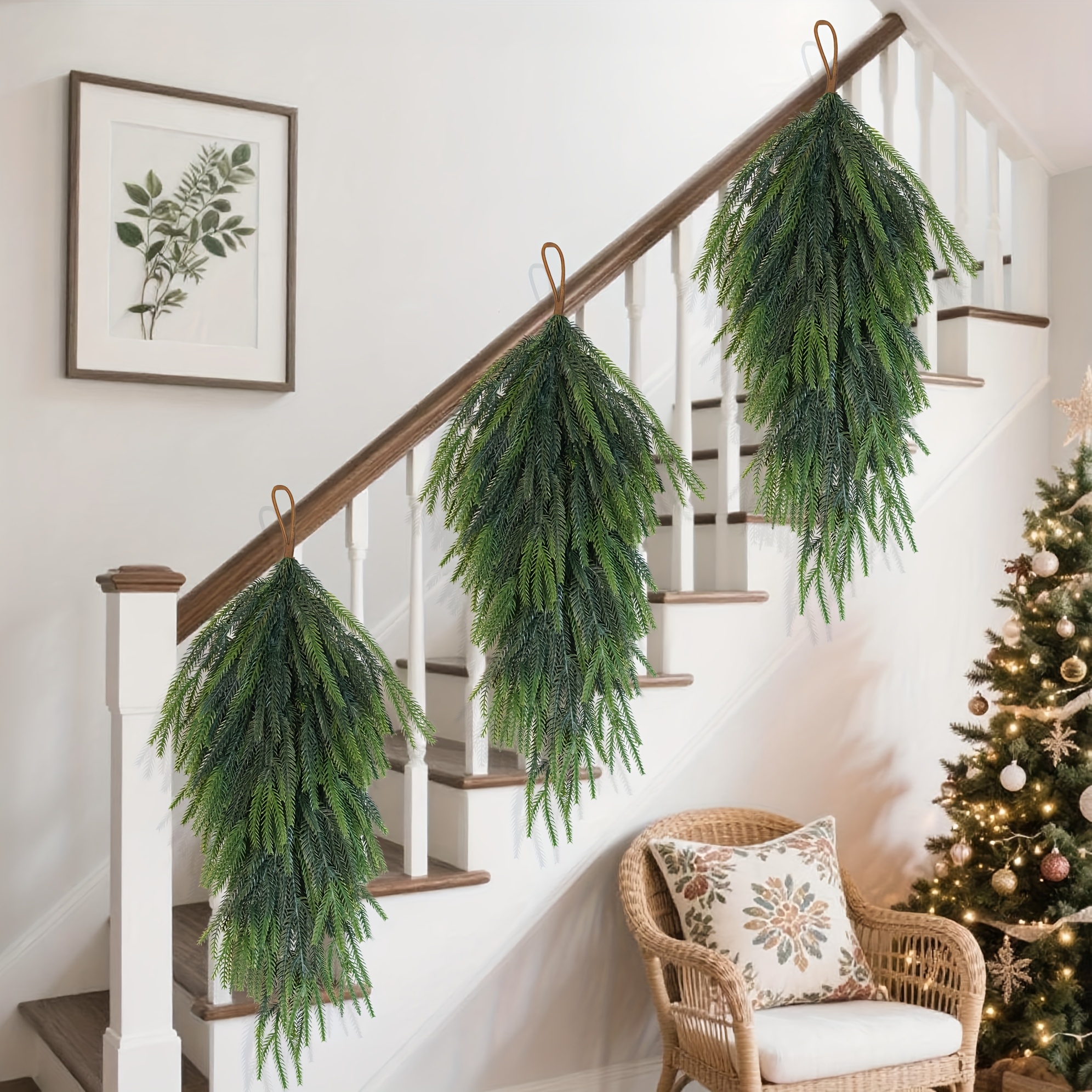 4pcs/2pcs Artificial Pine Need - Christmas Tree Artificial のレビューと価格
