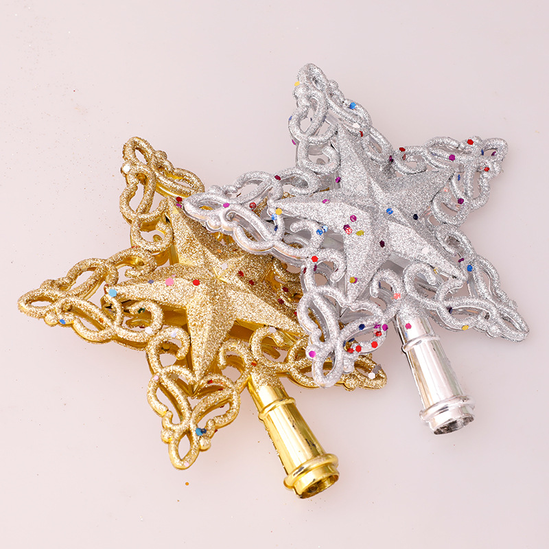 Christmas Tree Toppers Glitter - Star Tree Topper のレビューと価格