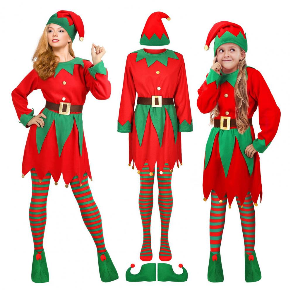 1 Set Christmas Elf Costume Ki - Elf Costume Christmas のレビューと価格