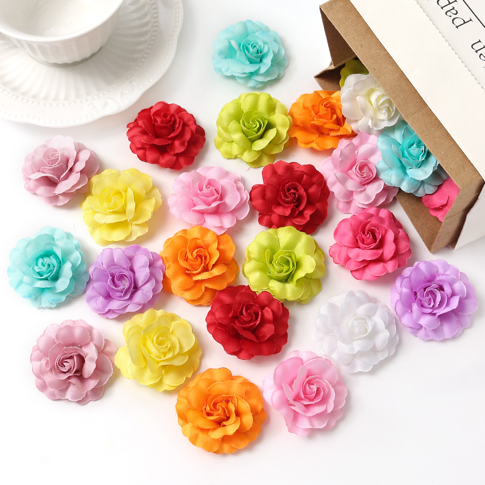 5Pcs Rose Artificial Flowers H - Christmas Wreath Fake のレビューと価格