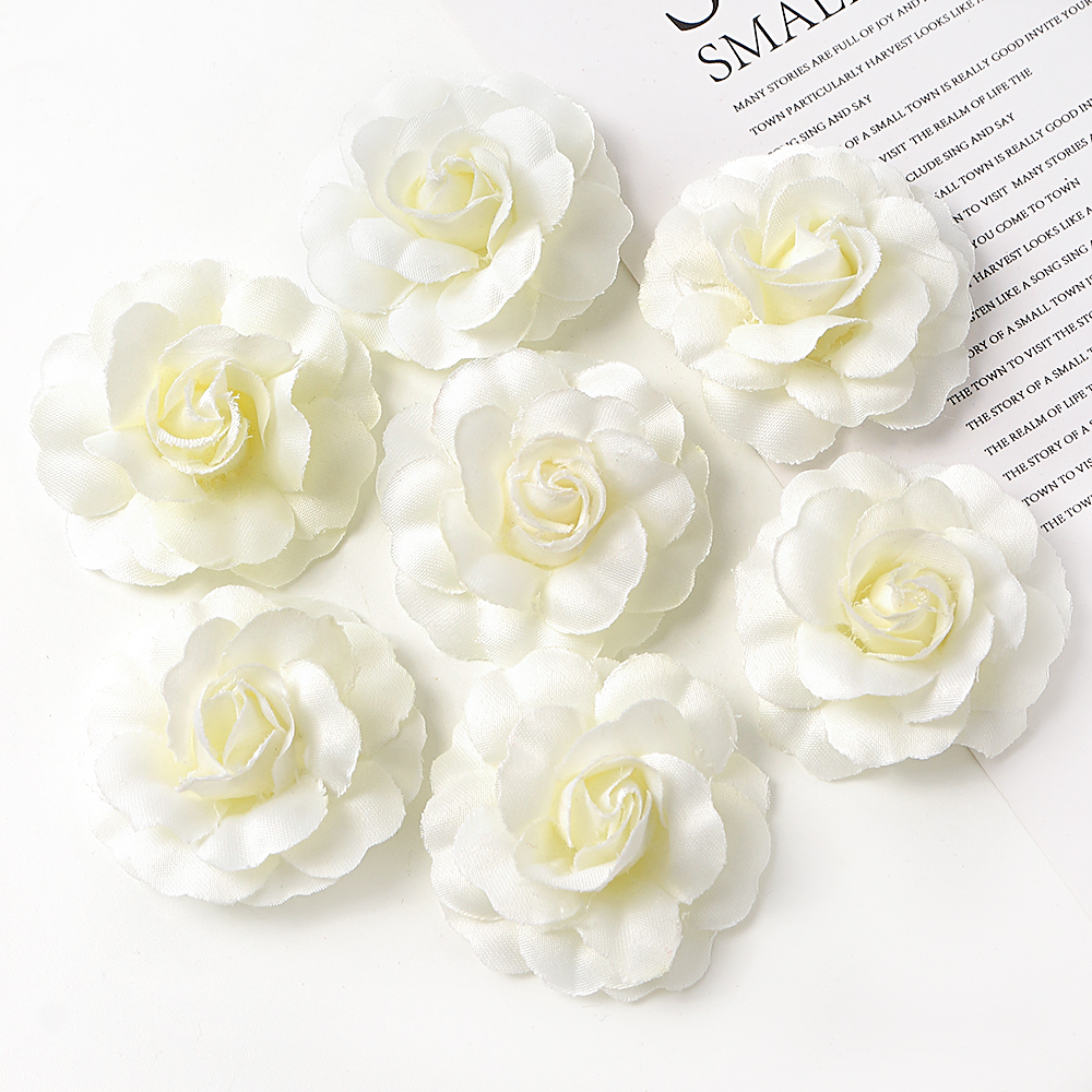 5Pcs Rose Artificial Flowers H - Christmas Wreath Fake のレビューと価格