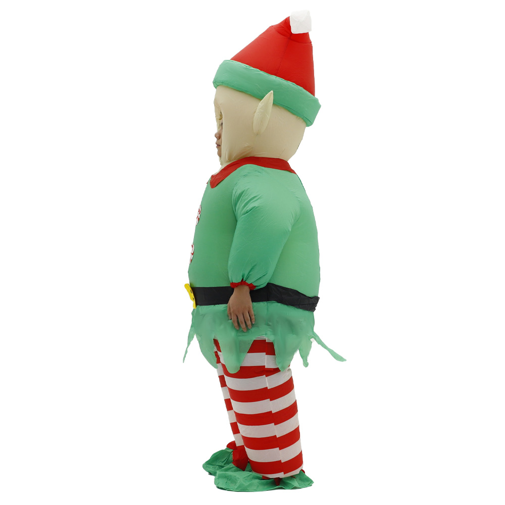 Christmas Elf Inflatable Costu - Elf Costume Christmas のレビューと価格
