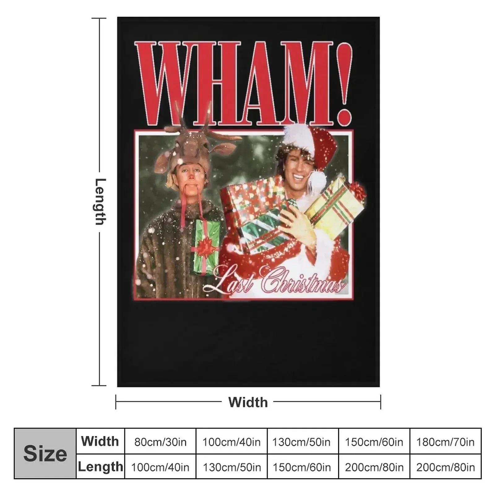 Last Christmas Throw Blanket S - Christmas Throw Blanket のレビューと価格