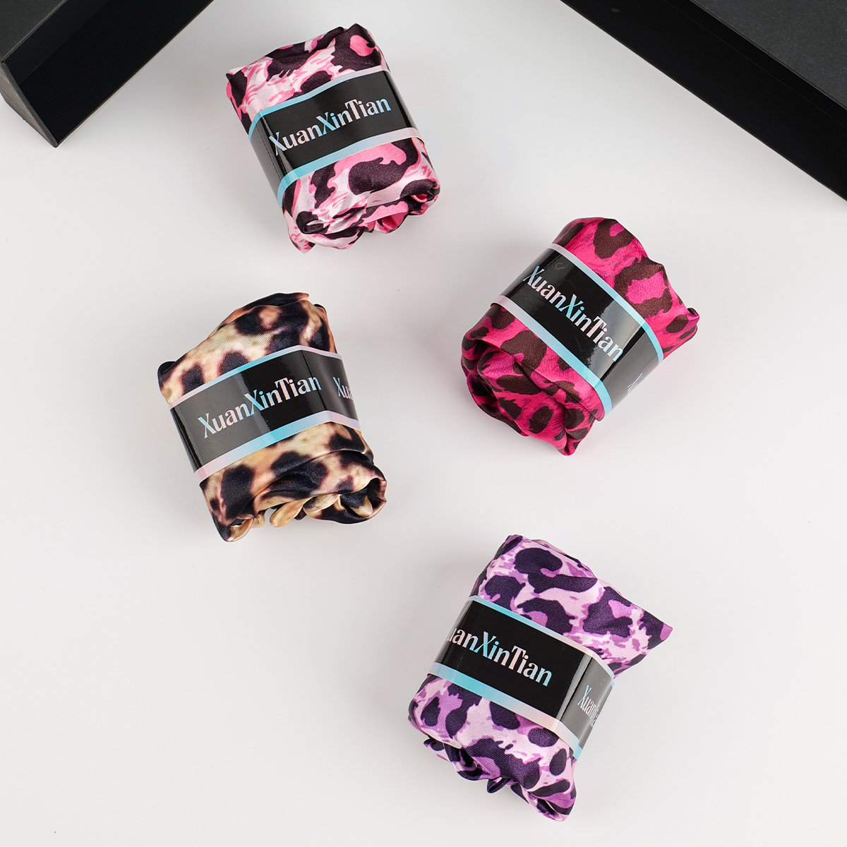 4PCS Mystery Hair Bonnet Gift  - Gift Box Wrap Set のレビューと価格