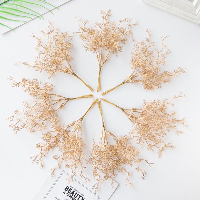 6Pcs/bundle Artificial Plant G - Christmas Wreath Fake のレビューと価格
