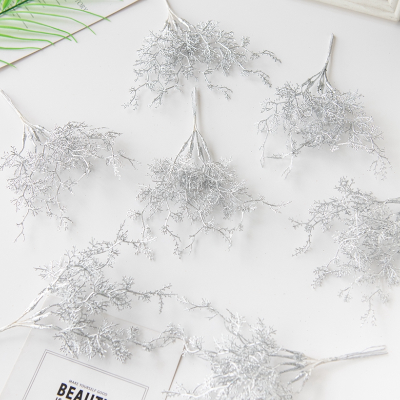 6Pcs/bundle Artificial Plant G - Christmas Wreath Fake のレビューと価格