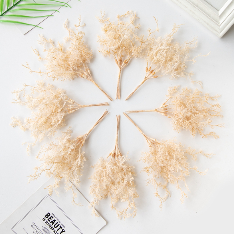 6Pcs/bundle Artificial Plant G - Christmas Wreath Fake のレビューと価格