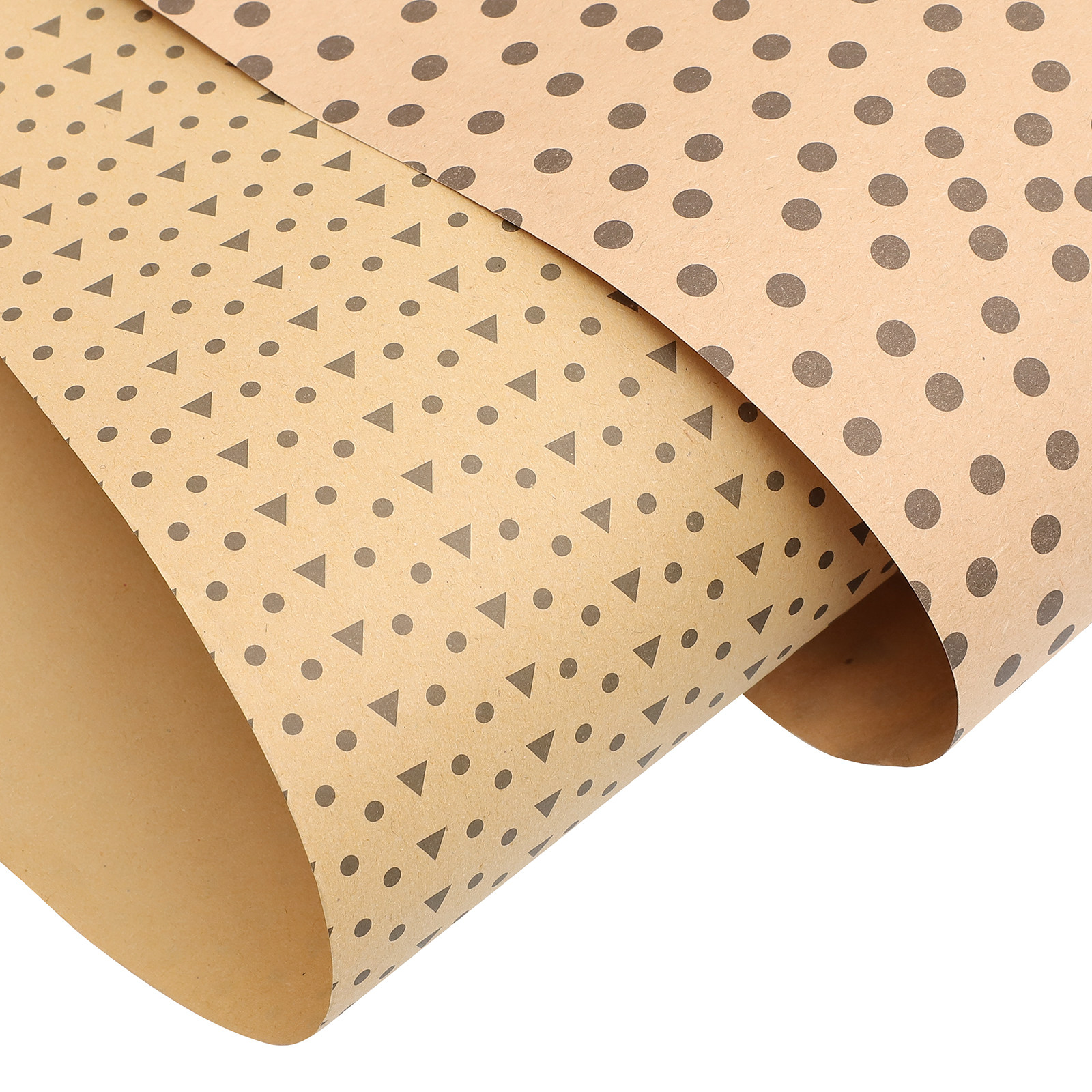 8Pcs Brown Kraft Gift Wrap Pap - Gift Box Wrap Set のレビューと価格
