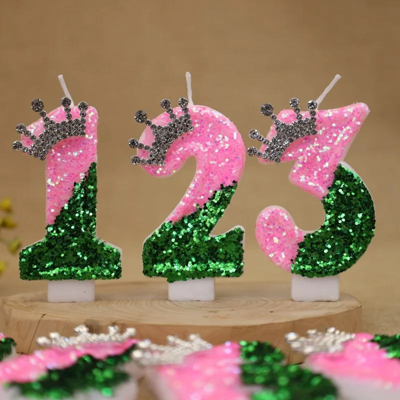 Sparkling Light Green Princess - Holiday Candle Set のレビューと価格