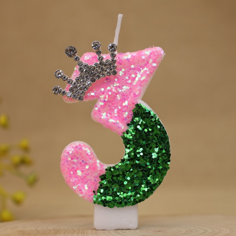 Sparkling Light Green Princess - Holiday Candle Set のレビューと価格