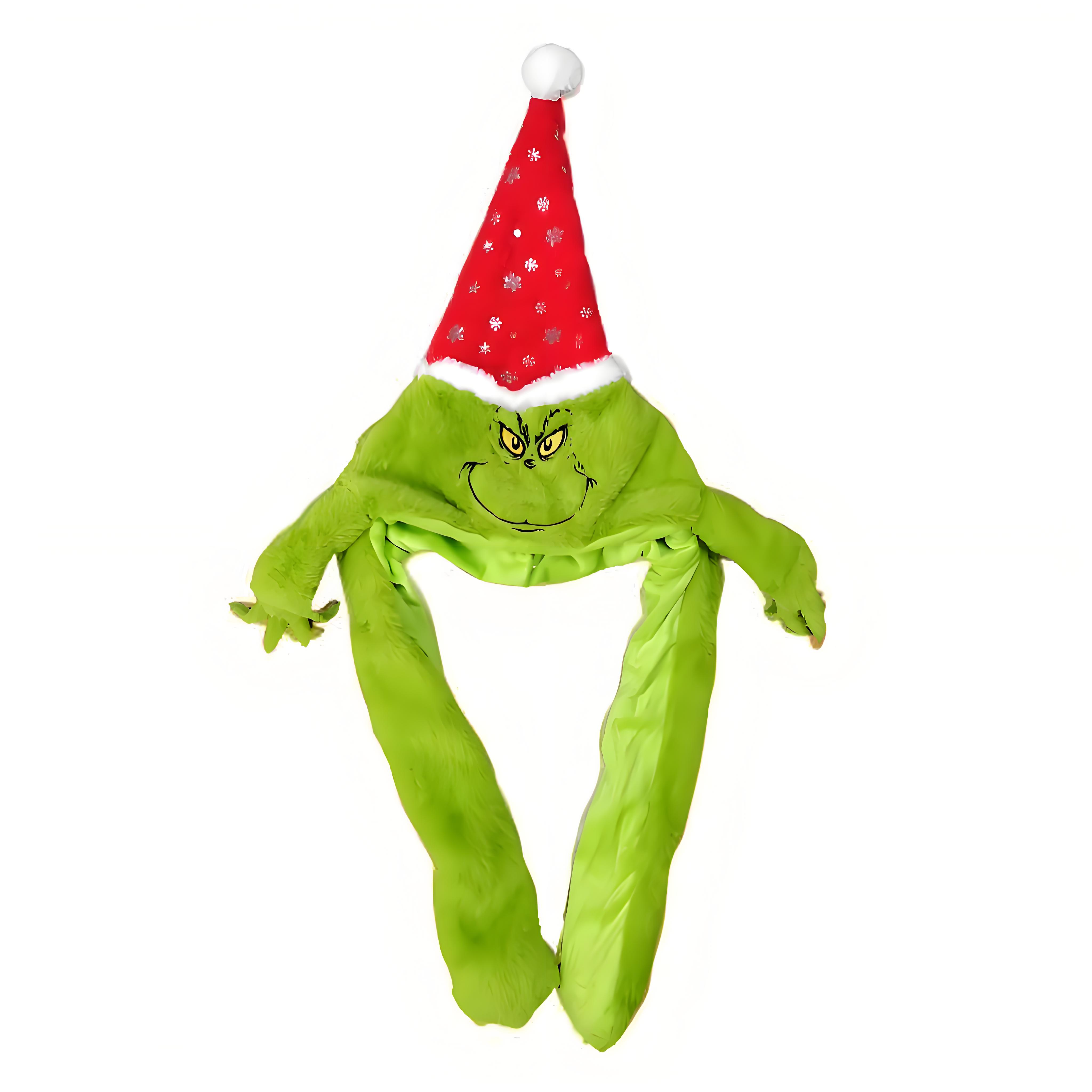 Plush Grincese Hat Cap Scarf C - Santa Hat Plush のレビューと価格