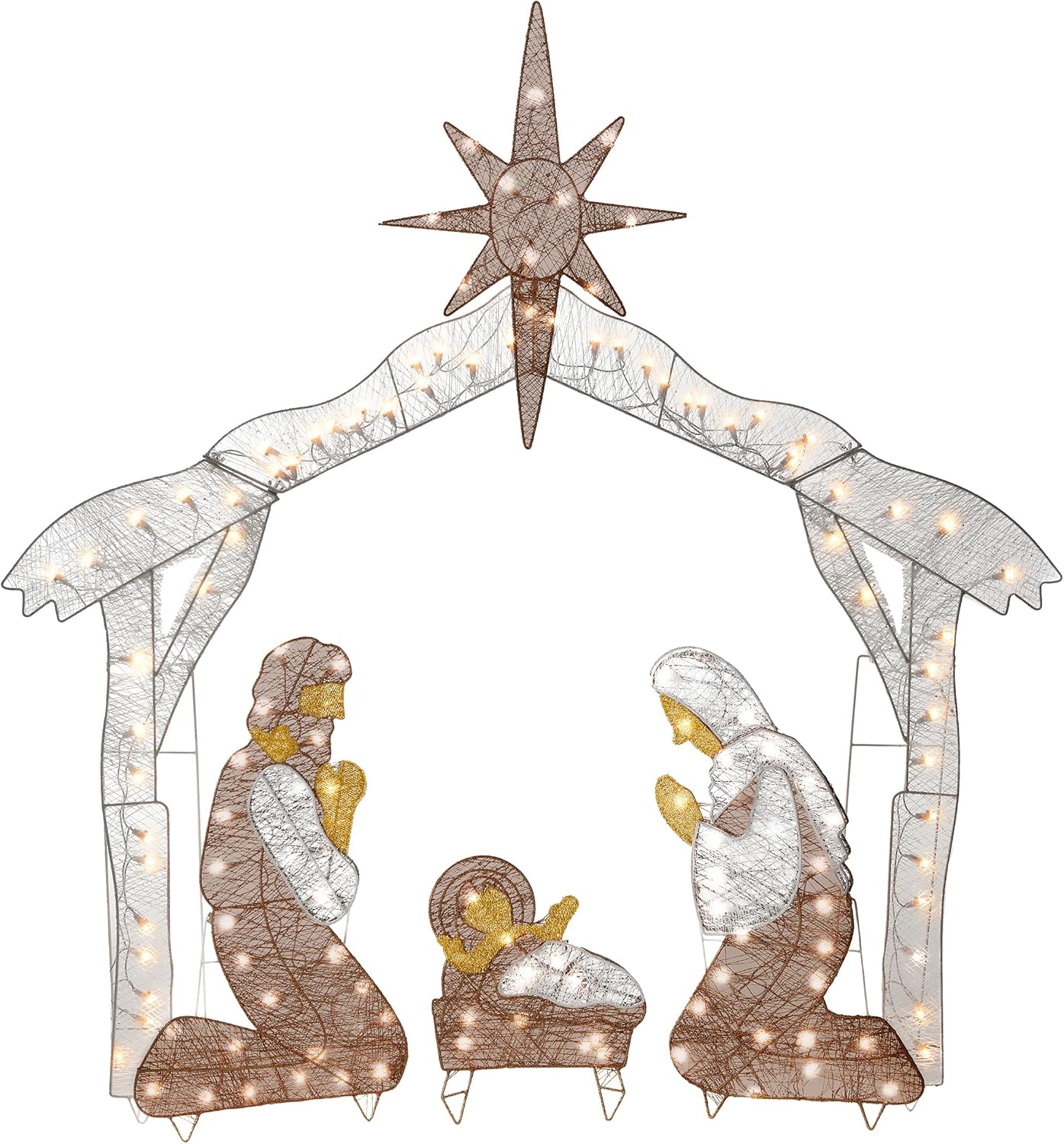 4.5 ft Pre-lit Artificial Chri - Christmas Tree Artificial のレビューと価格
