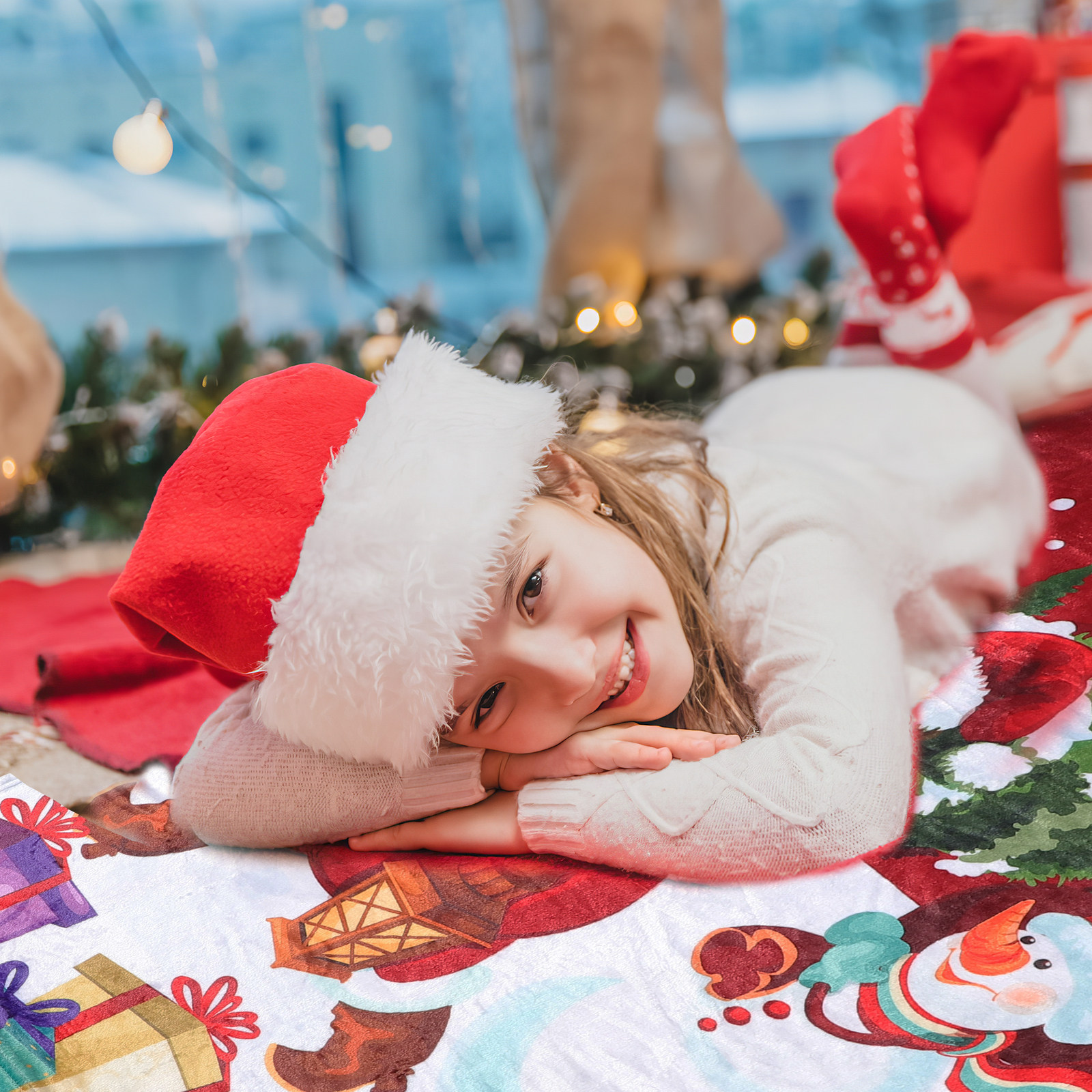 Charming Christmas Throw Blank - Christmas Throw Blanket のレビューと価格